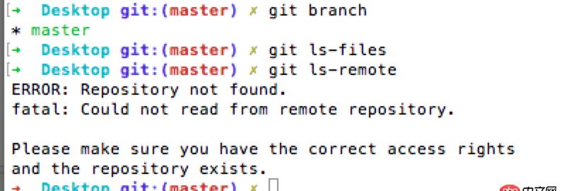 git - Desktop产生存在master分支,但是查看了本地和远程都没有相关的仓库
