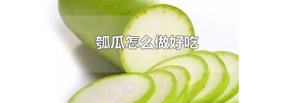 瓠瓜怎么做好吃