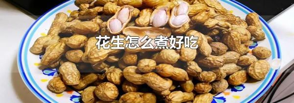 花生怎么煮好吃