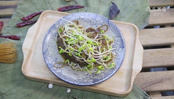 酸辣豆芽炒粉条的做法 酸辣豆芽炒粉条怎么做