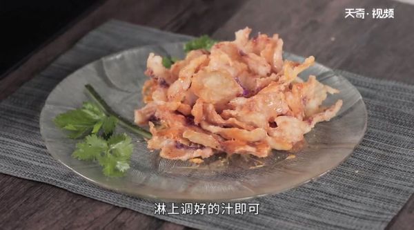 牡丹鱼片怎么做 牡丹鱼片的制作方法是什么