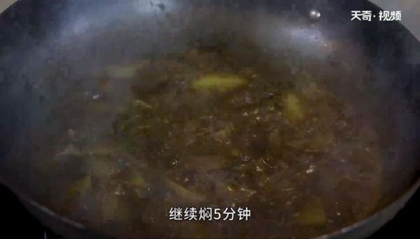 咖喱焖牛筋的做法  咖喱焖牛筋怎么做