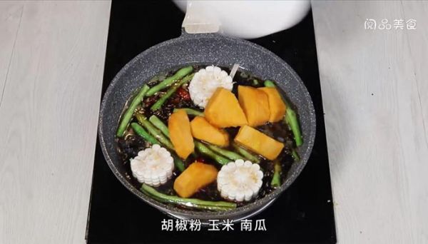 玉米豆角南瓜怎么炖 玉米豆角南瓜