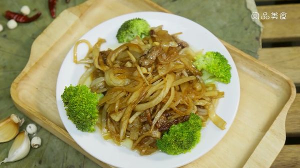 萝卜肉丝炒饼丝的做法 萝卜肉丝炒饼丝怎么做