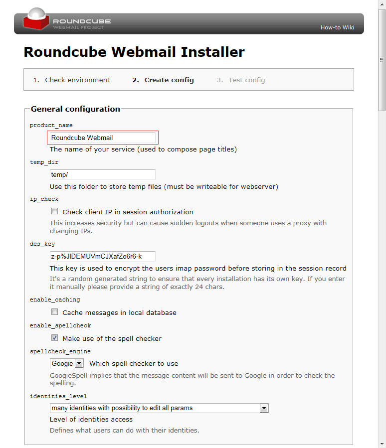 Roundcube Webmail 安装配置篇