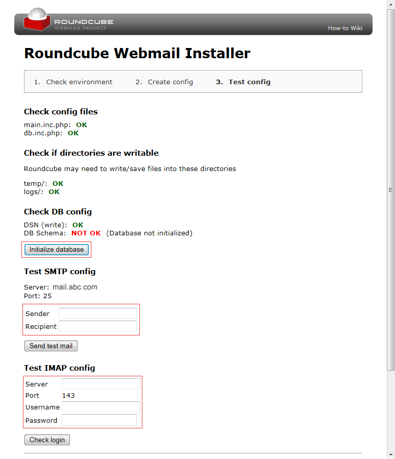 Roundcube Webmail 安装配置篇