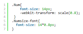 前端浏览器字体小于12px的解决办法