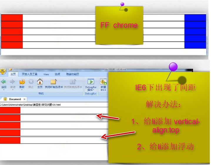 IE6下兼容性常见的几个问题与解决方法