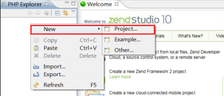 zend studio怎么导入php项目?zend studio导入php项目文件方法