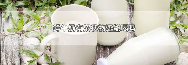 鲜牛奶有絮状物还能喝吗