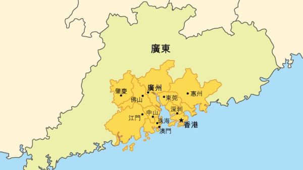 珠三角是指哪几个城市？