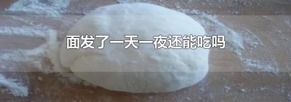 面发了一天一夜还能吃吗