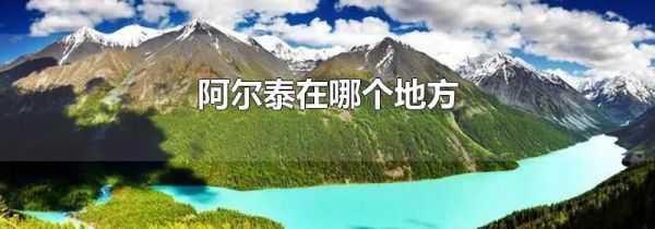 阿尔泰在哪个地方