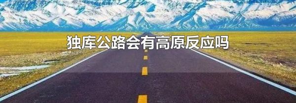 独库公路会有高原反应吗