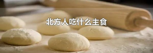 北方人吃什么主食