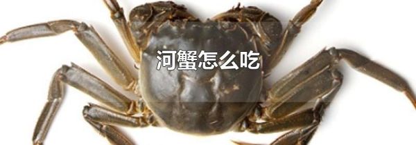 河蟹怎么吃