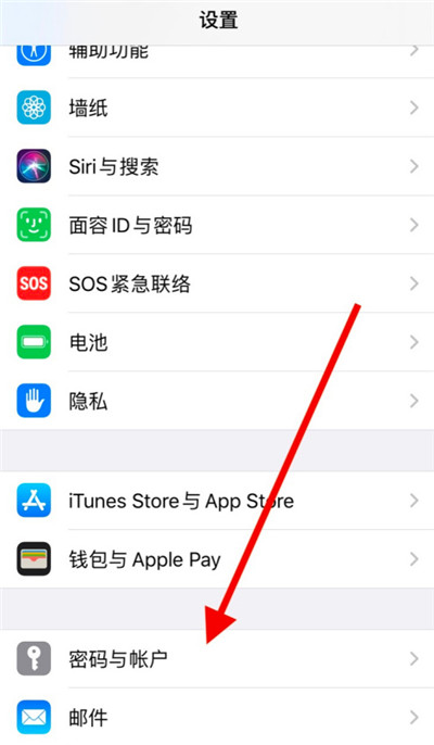 ios密码管理在哪里