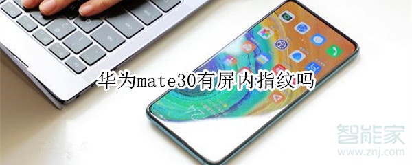 华为mate30有屏内指纹吗