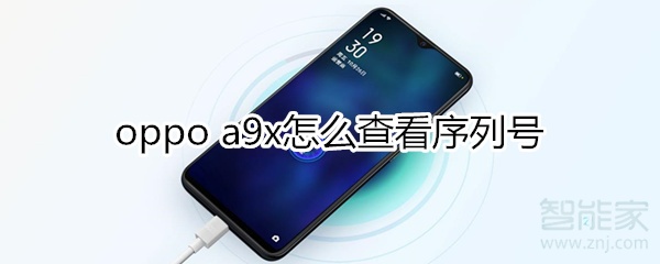 oppoa9x怎么查看序列号