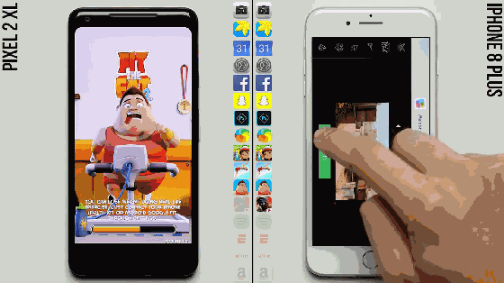 iphone 8 plus和pixel 2 xl两个哪个比较好 iphone 8 plus和pixel 2 xl对比