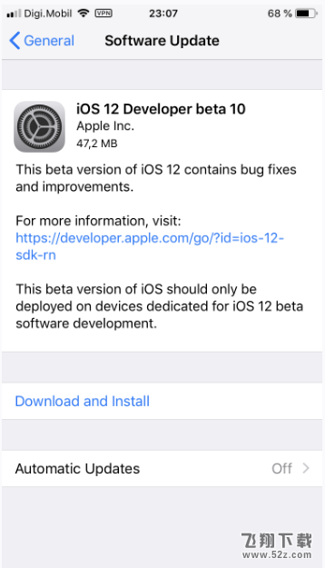 苹果iOS 12 beta10值得更新吗_苹果iOS 12 beta10更新使用方法教程苹果iOS 12 beta10值得更新吗_苹果iOS 12 beta10更新使用方法教程