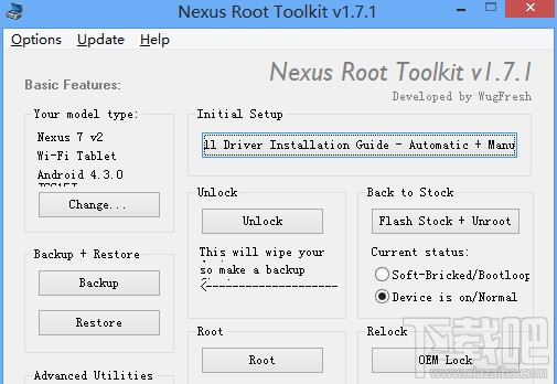 Nexus Root Toolkit 安卓5.0一键root教程