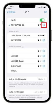 ios16WiFi密码查看教程