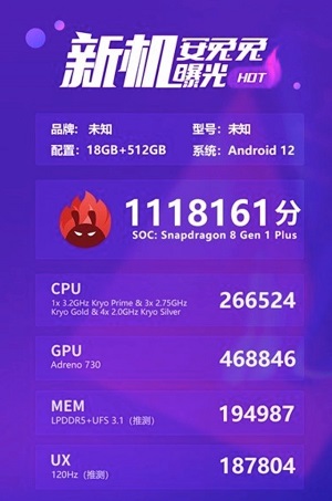 高通骁龙8+评测跑分参数详细介绍