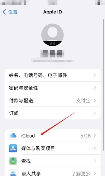 苹果云服务icloud怎么关闭