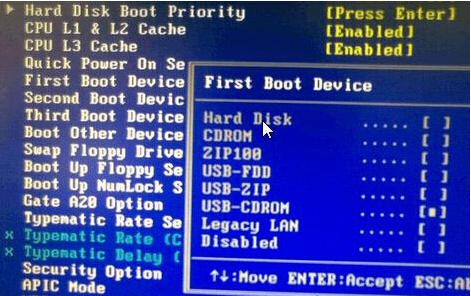 BIOS设置中找不到USB-HDD选项怎么解决？找不到USB-HDD选项处理详细步骤