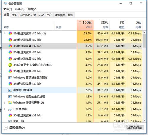 怎么解决360极速浏览器CPU利用率高电脑卡慢