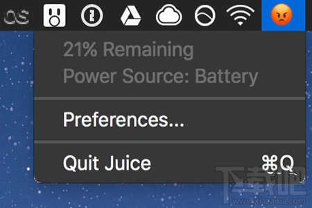 Mac怎么用表情符号显示电量？