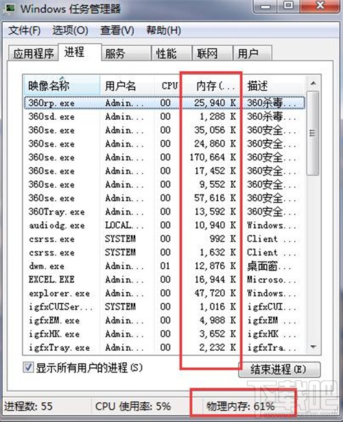 电脑内存怎么看