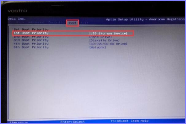 戴尔笔记本bios怎么设置u盘启动