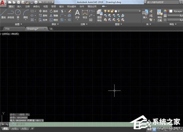 怎么使用AutoCAD2019去除掉背景上的网状白点？AutoCAD2019去除掉背景上的网状白点