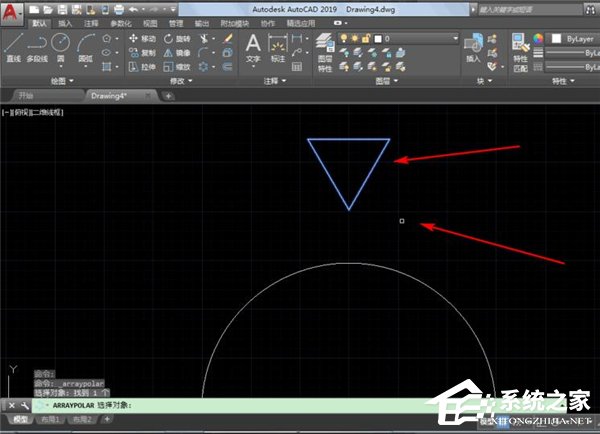 怎么使用AutoCAD 2019的环形阵列？AutoCAD 2019的环形阵列使用方法