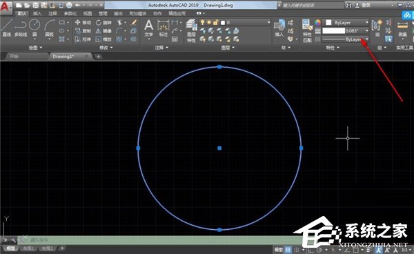 怎么使用AutoCAD 2019显示线宽？AutoCAD 2019显示线宽方法