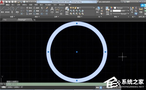 怎么使用AutoCAD 2019显示线宽？AutoCAD 2019显示线宽方法