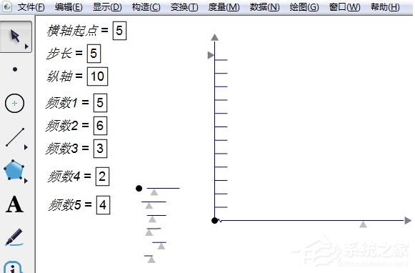 利用几何画板制作频率分布直方图的操作方法