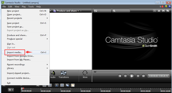 Camtasia Studio怎么导入音乐？Camtasia Studio导入音乐教程