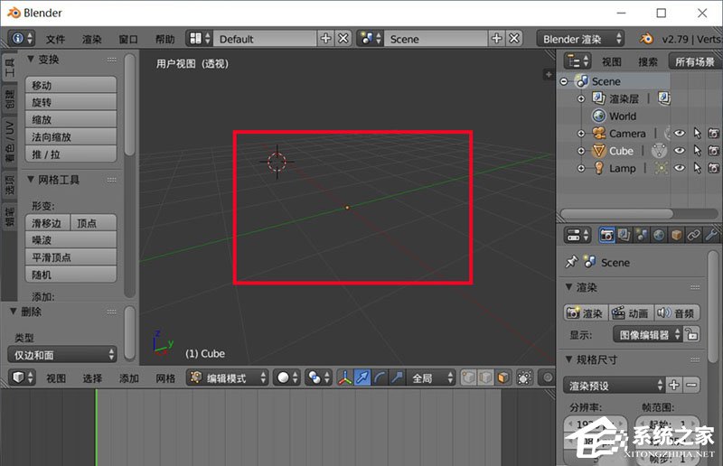 Blender编辑模型时如何删除面又保留顶点？