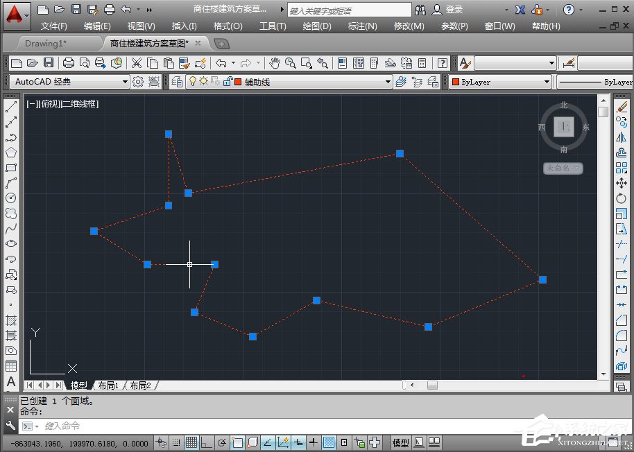 AutoCAD如何建立面域？AutoCAD2014建立面域的方法