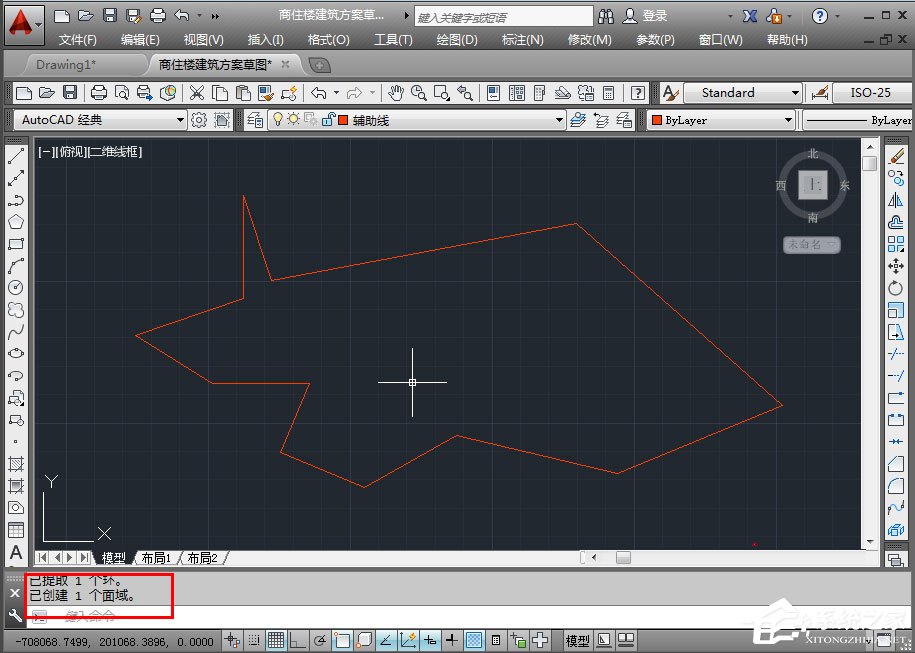 AutoCAD如何建立面域？AutoCAD2014建立面域的方法