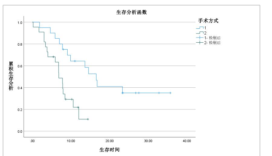 SPSS中怎么用Kaplan-Meier模型判断单个指标对生存期的影响？