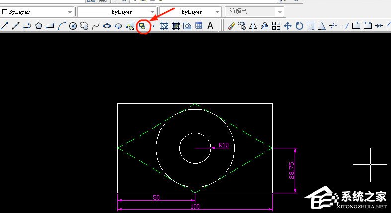 AutoCAD 2007如何画图和建块？AutoCAD2007画图和建块的方法