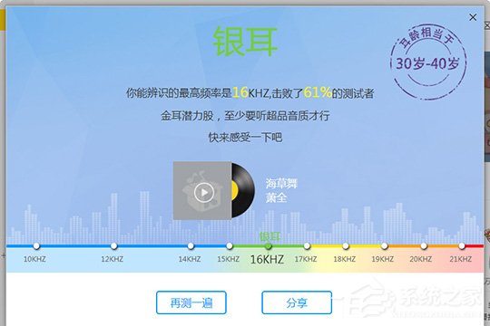 酷我音乐听力测试在哪？测测你的听力程度怎么样