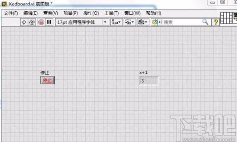 labview设置器件背景颜色的方法