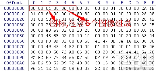 图标文件格式之单色图标