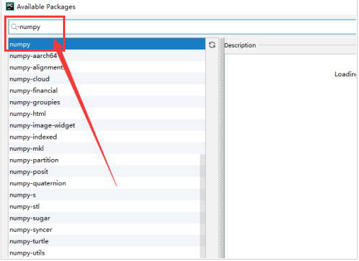 pycharm安装numpy库步骤介绍