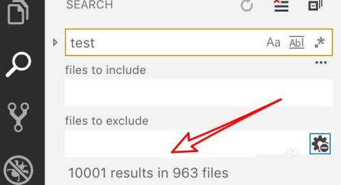vscode搜索条件设置教程分享